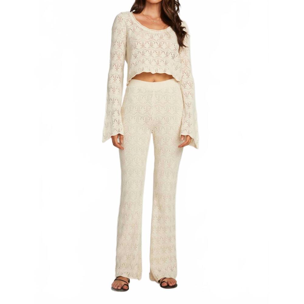 NEW SALTWATER LUXE georgie pants in natural